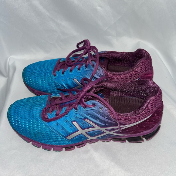 ASICS Women's Athletic Shoes in Blue and Purple - Picture 1 of 7